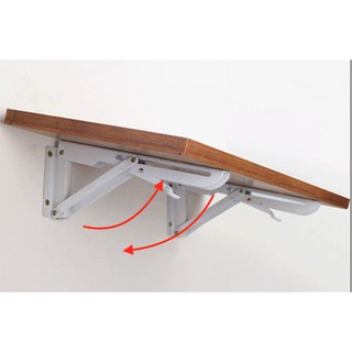 40 cm Siku Lipat Dinding Penyangga Rak Meja Shelf Bracket
