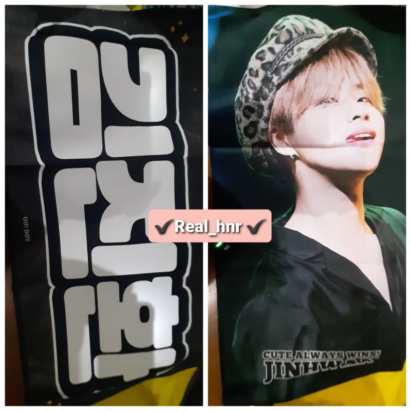 Slogan fansite ready INA Jinhwan iKON Seokjin Jin BTS