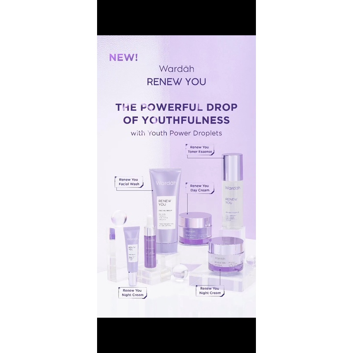 Wardah Renew you series 7pc