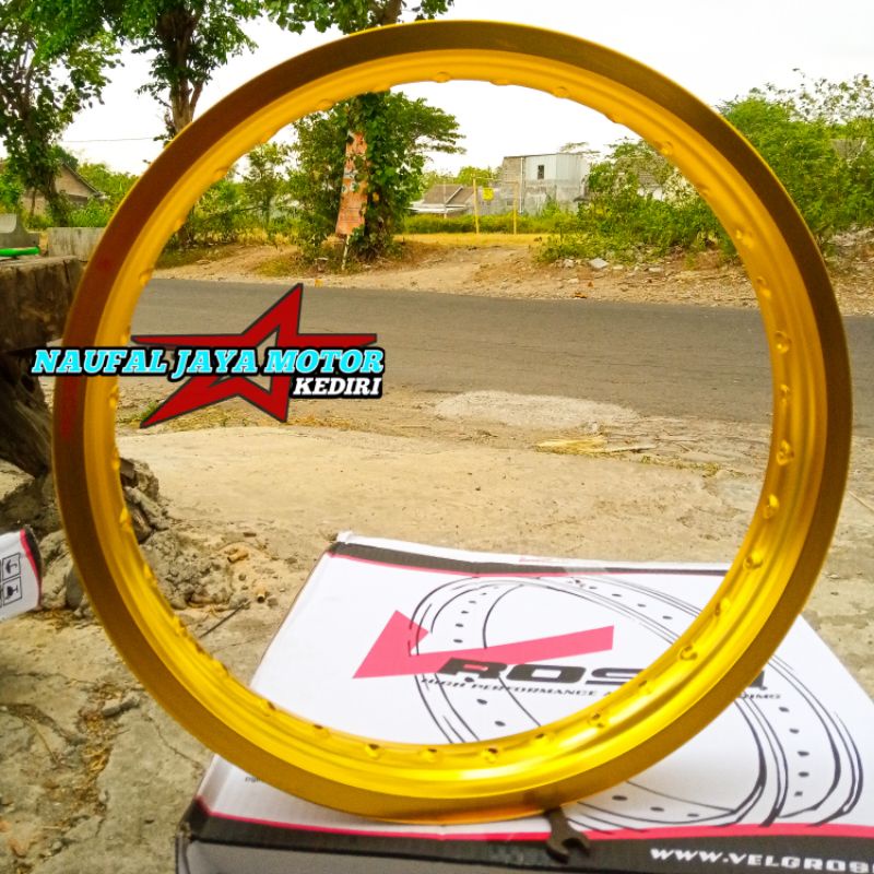 VELG ROSSI VELG VROSSI RING 18 185 GOLD VELG MOTOR RING 18 ROSSI