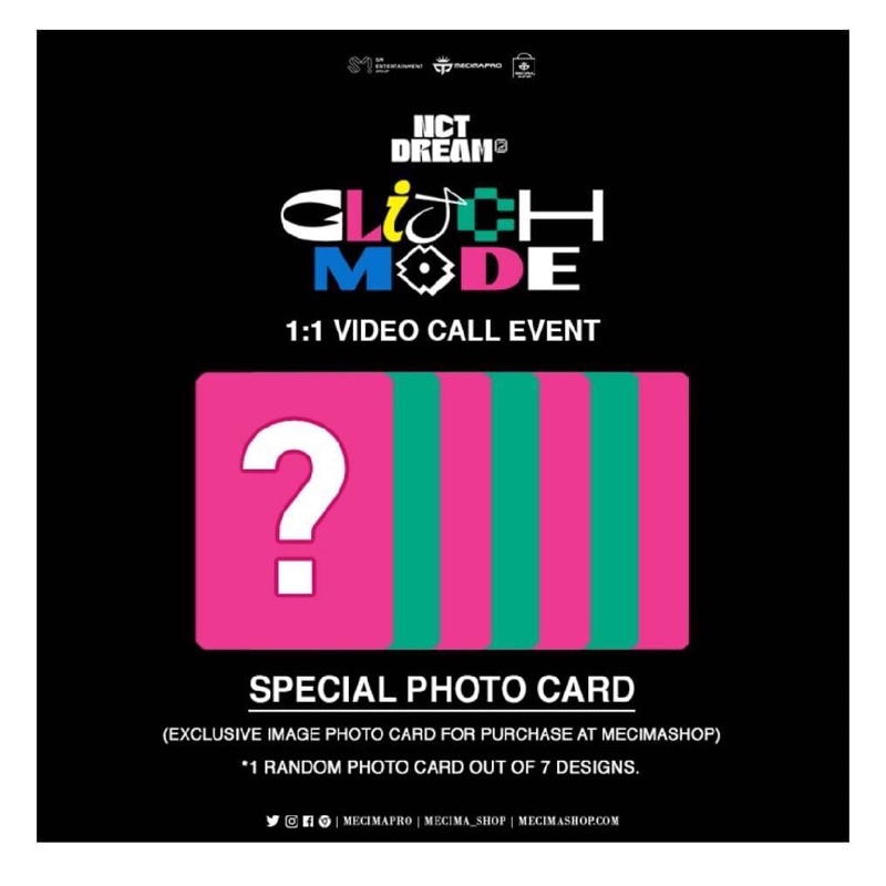 [OPEN PO] NCT DREAM GLITCH MODE X FANSIGN MECIMA