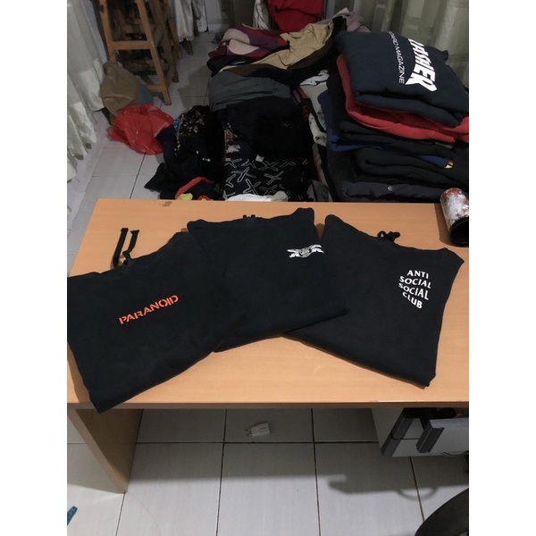 vans + assc undefeated + assc mindgames
