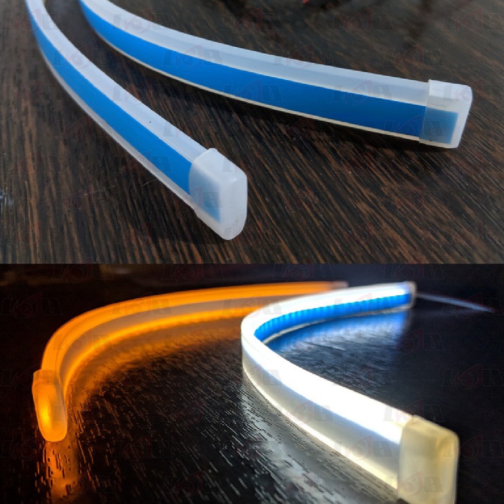 DRL Alis Slim 30cm Led Flexible 2 Warna 2 Mode Senja Sein Sen Running