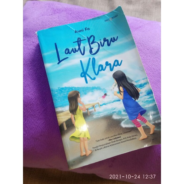 Novel remaja Laut Biru Klara preloved