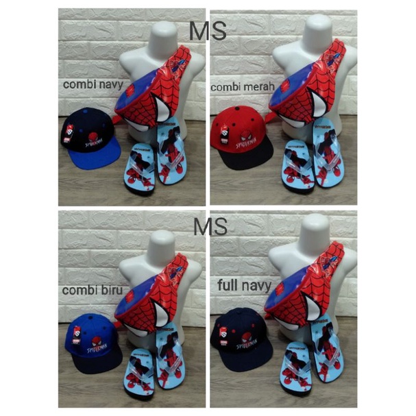 PROMO PAKET HEMAT 3IN1 SPIDERMAN