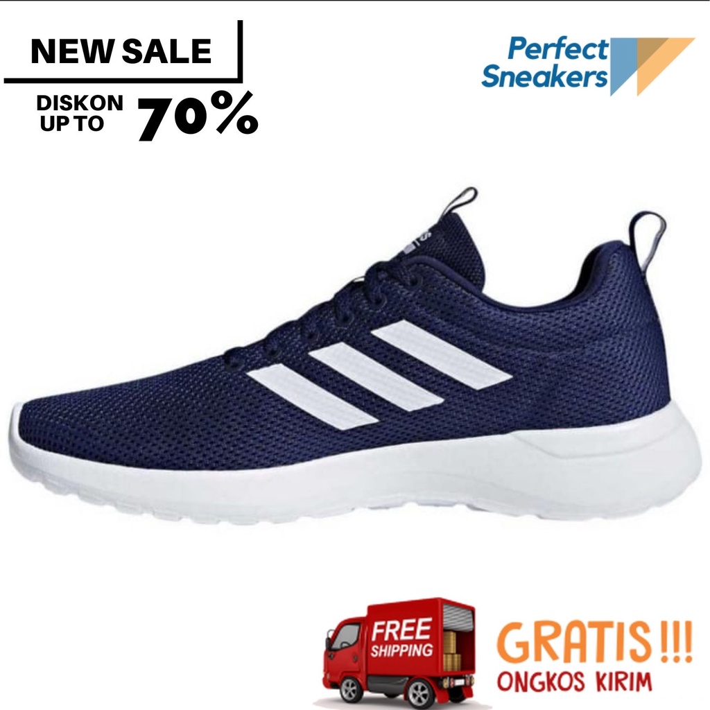 ORIGINAL sepatu sneakers running Adidas Cloudfoam lite racer cln B96566 original termurah BNIB