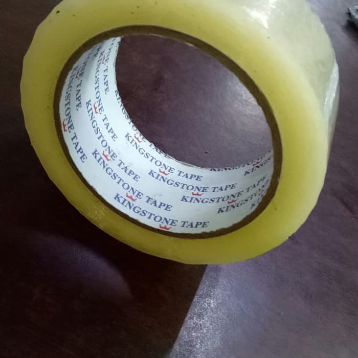 

Plakban bening 90 yard 2 inch 45 mm KINGSTONE murah berkualitas