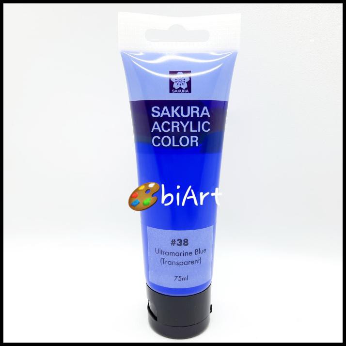 

Best Sale Cat Akrilik Sakura Acrylic Color 75 Ml Ultramarine Blue