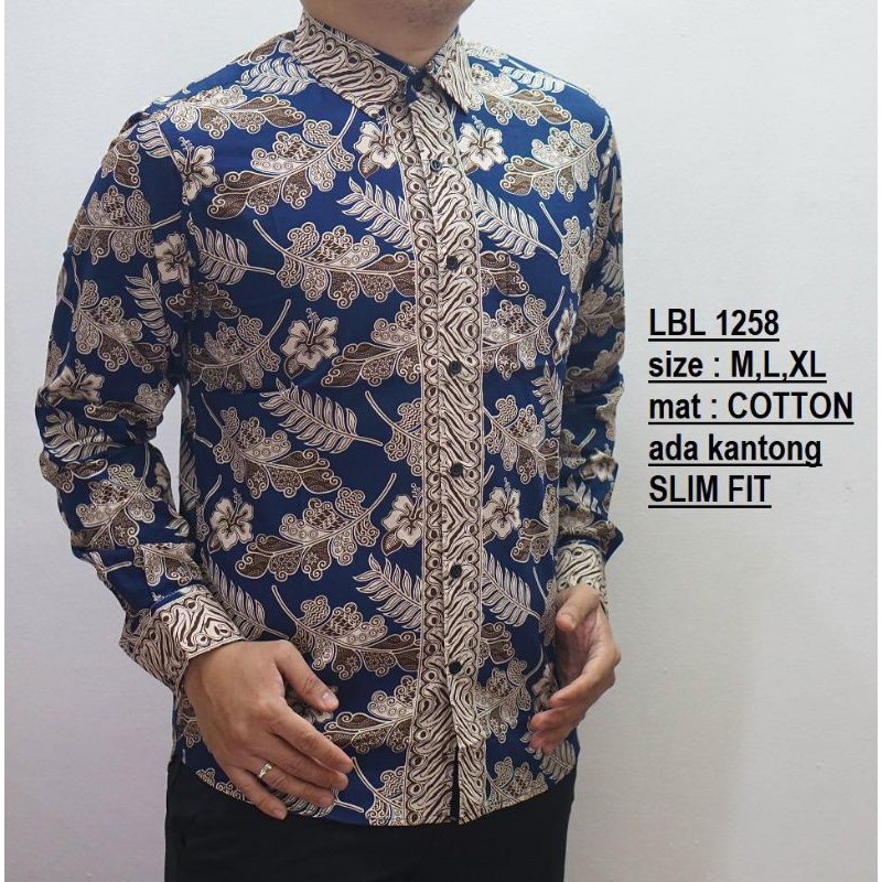 KEMEJA BATIK | BATIK PRIA | BATIK COWOK || BATIK SLIMFIT | KEMEJA SLIMFIT | BATIK ORIGINAL