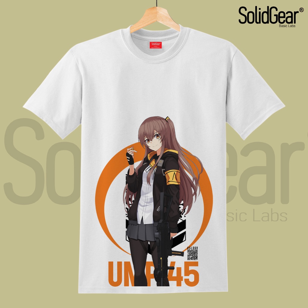 Kaos Distro Bahan Katun Motif Anime UMP45
