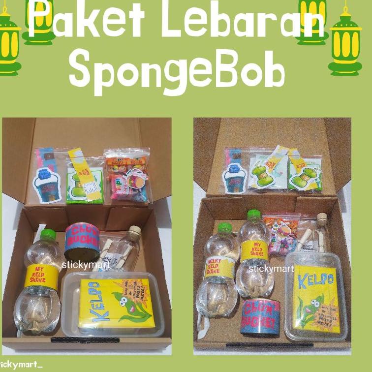 

[KODE PRODUK 7CZNI6981] Paket Spongebob (MAKANAN ASLI + Freebies)