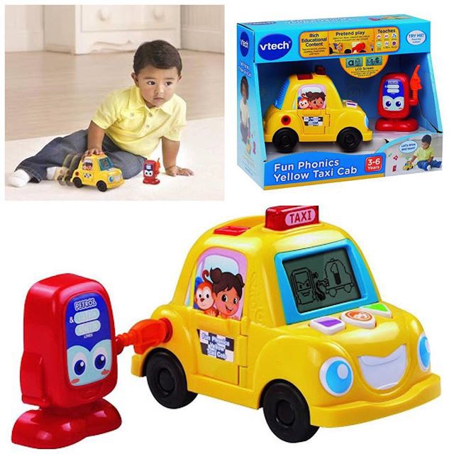 Vtech Fun Phonic yellow taxi cab - TINKY1800