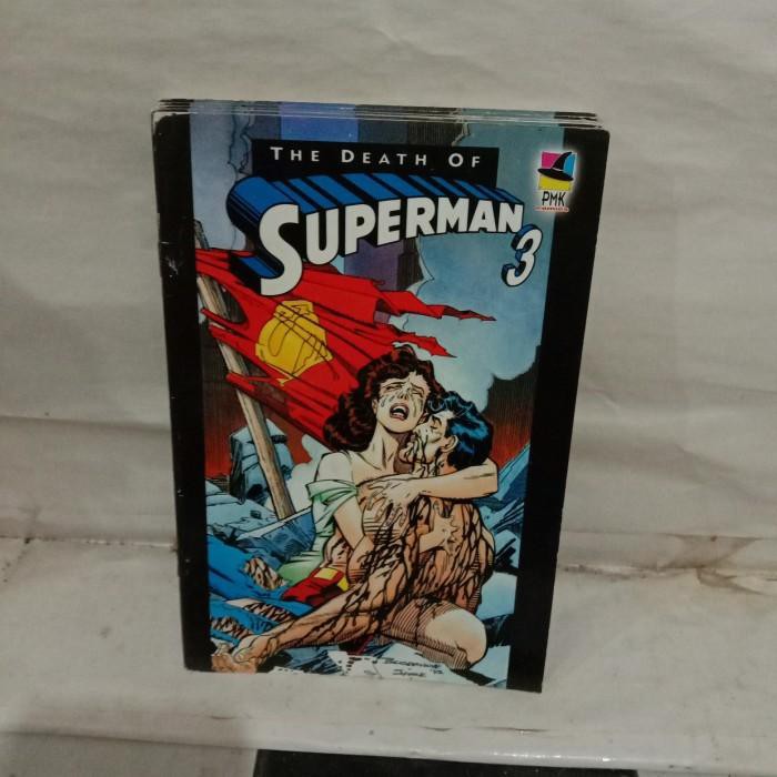 Unik komik superhero the death of superman 3 Berkualitas