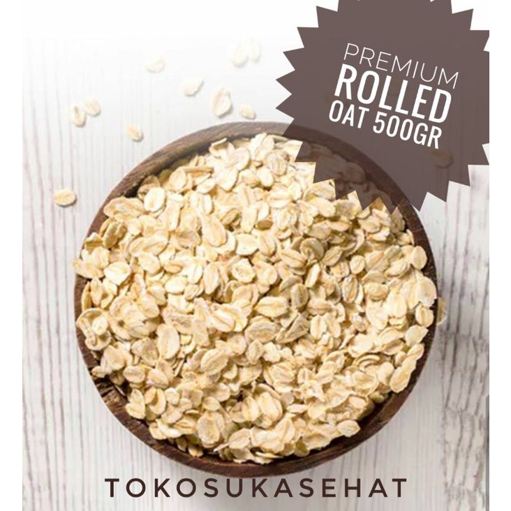 

Regular Rolled Oat Natural -500gram ( Oatmeal )