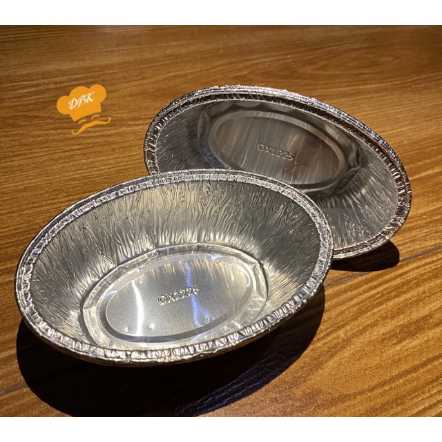 ALUMUNIUM FOIL CUP OX 1225 / ALUMUNIUM FOIL TRAY Oval