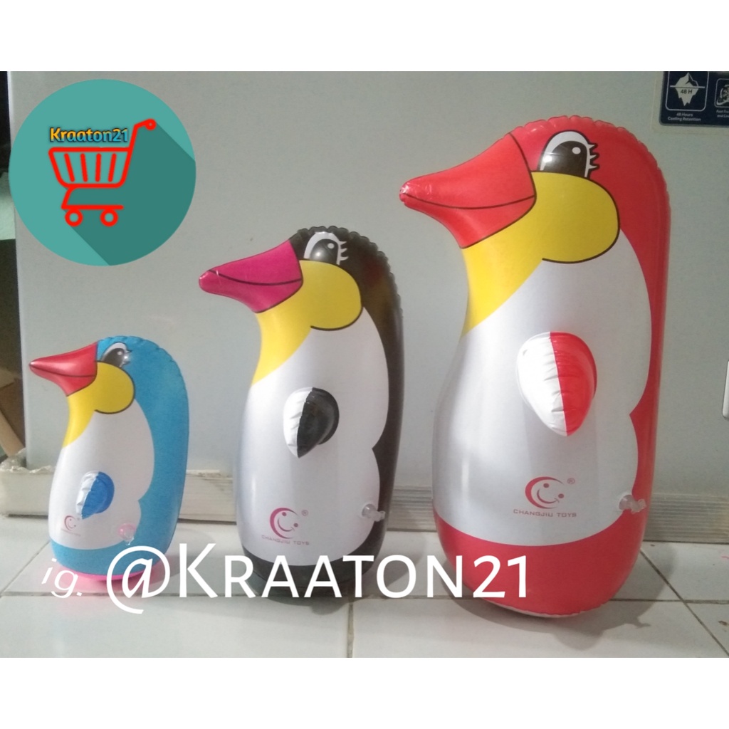 Balon Pinguin Tinju Pasir / Balon Pinguin / Pinguin Tinju Pasir / Balon Tinju Pasir