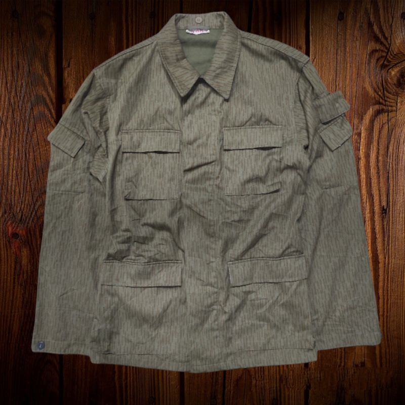 JAKET KEMEJA ARMY SLANT POCKET FATIGUE WORK WEAR BDU CWU TACTICAL ORIGINAL FASHION RARE VINTAGE COMB