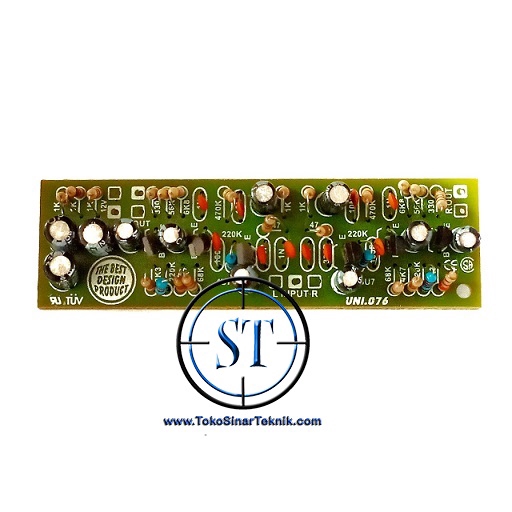 Kit Prem Head 6 Tr UN.076 C 945 Pre Amp Head C945 Preamp head Perubah Signal Pita Kaset Audio