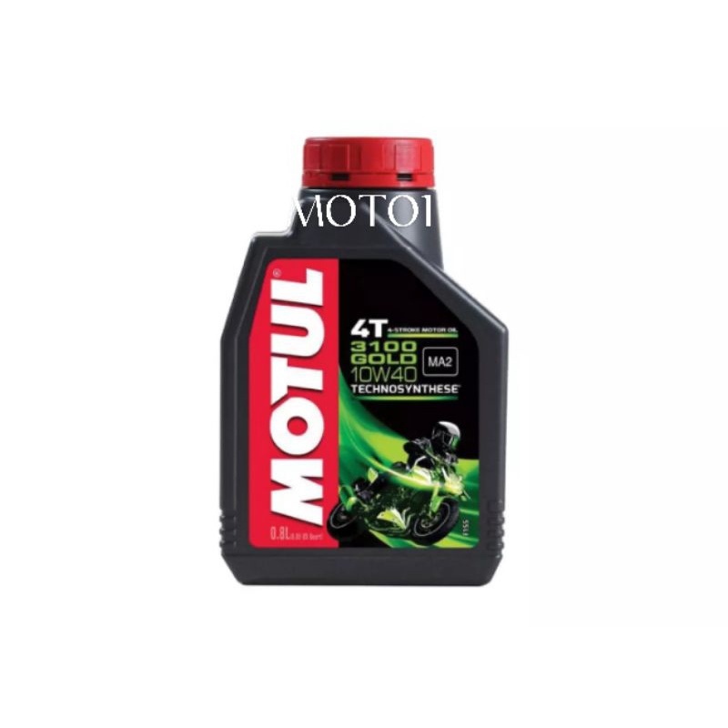 (Free Stiker) OLI MOTUL 4T - 3100 GOLD SAE 10W40 - 0,8L -  TECHNOSYNTHESE