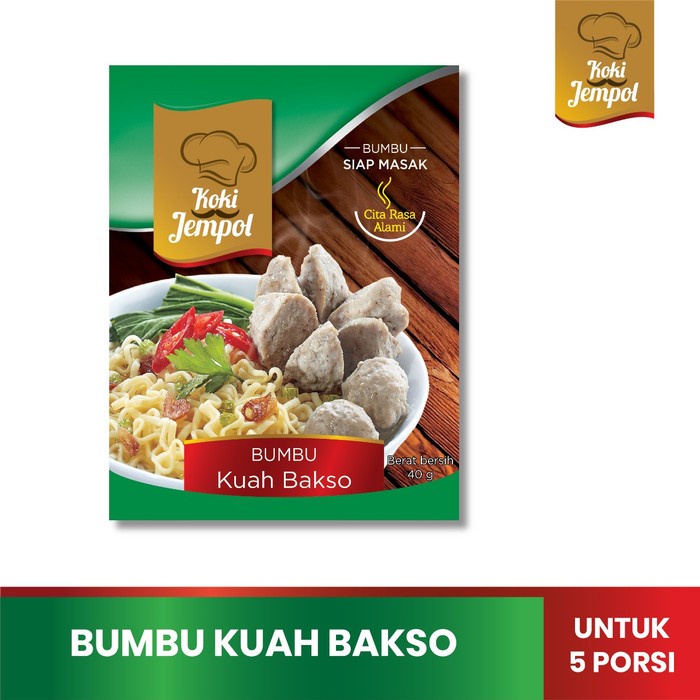 

Instan-Masak-Bumbu- Koki Jempol Bumbu Kuah Bakso Bumbu Siap Masak 40 Gr -Bumbu-Masak-Instan.