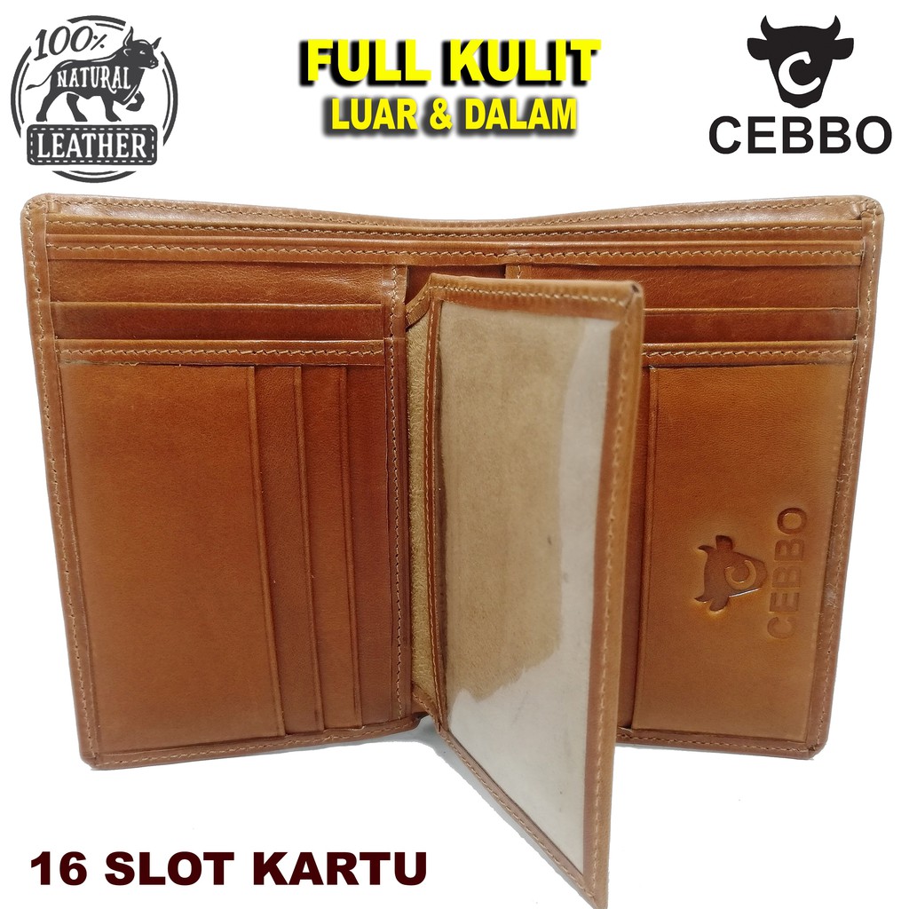 Dompet Kulit Sapi 3/4 FULL KULIT Original CEBBO