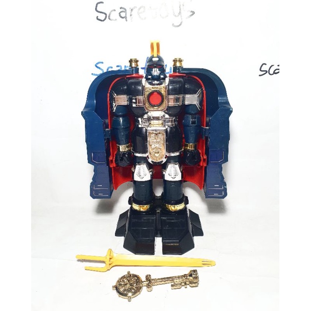 DX Power Rangers Zeo Auric - Sentai ohranger Gunmazin Megazord Zord Robo