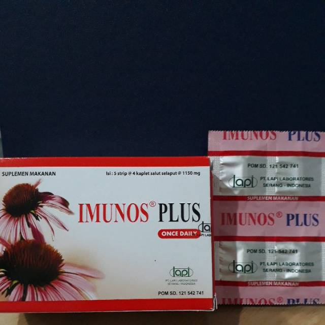 Imunos plus vitamin daya tahan tubuh