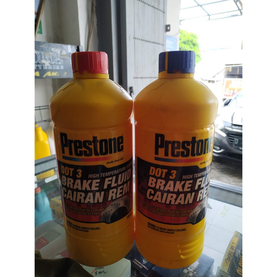 Minyak Rem Prestone DOT 3 1 Liter