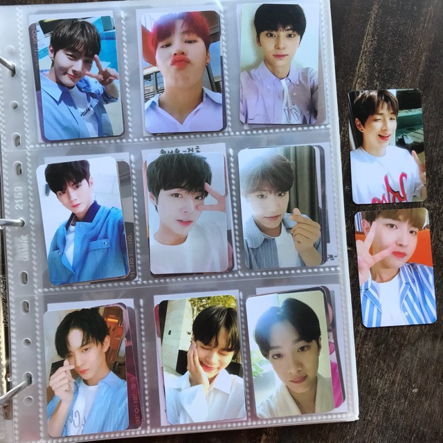 Photocard replika wanna one summer package set poca pc sumpack kit merch MD Merchandise kang daniel 