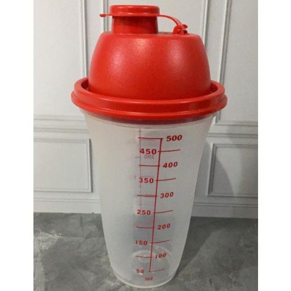 QUICK SHAKE (GELAS/BOTOL UKUR TUPPERWARE MERAH)