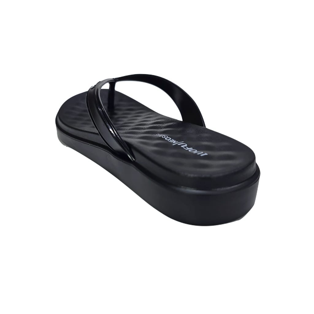 LUOFU ORIGINAL jelly sandal karet empuk murah jepit wanita import sendal cewek E7195JP5W