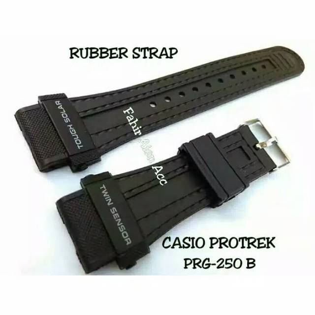 Strap Tali Jam Tangan CASIO PROTREK PRG-250 B PRG250 B PRG 250B PRG250B