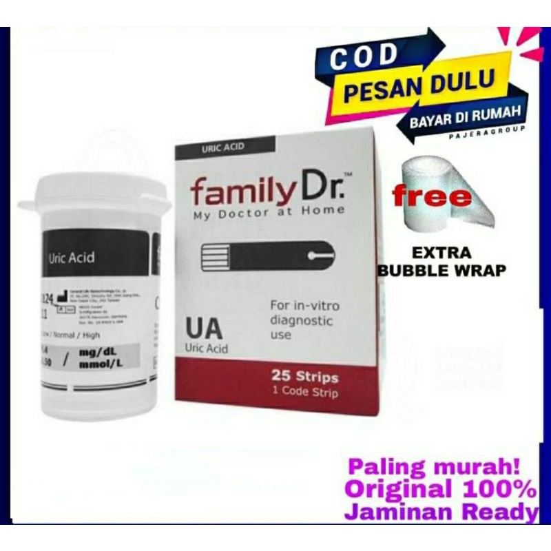 Strip Asam Urat Family Dr / Ua Family Dr/ stik Family Dr