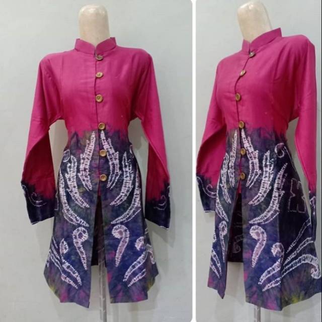 Tunik Sasirangan Batik Kerja Shopee Indonesia