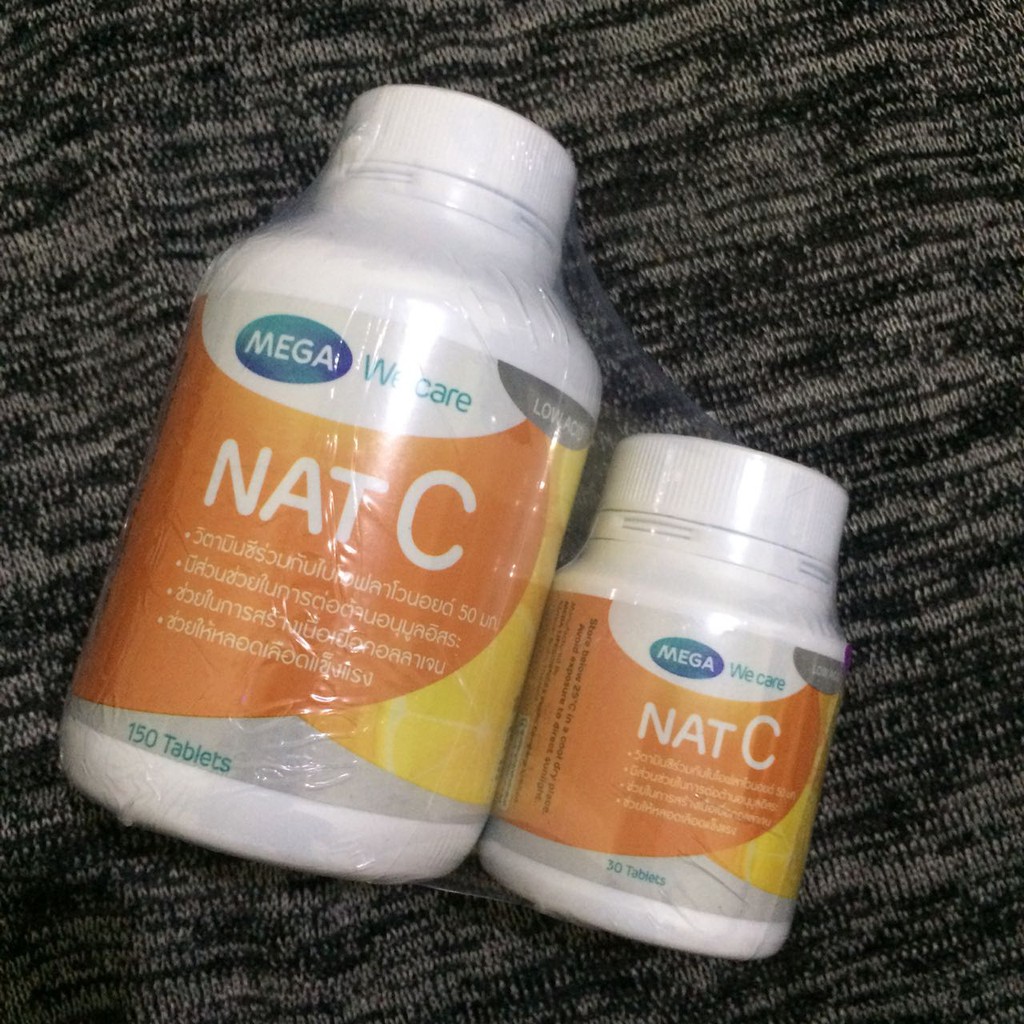 [READY] Nat C Vitamin C Mega We Care Thai Ori