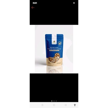 

francis organic cashew nut/kacang mede