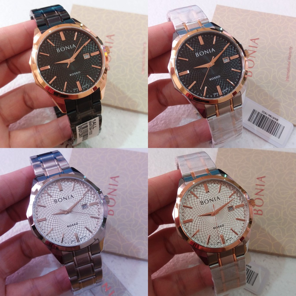 BONIA BNR184 BONIA ROSSO BNR184 JAM TANGAN  PRIA ORIGINAL ORI