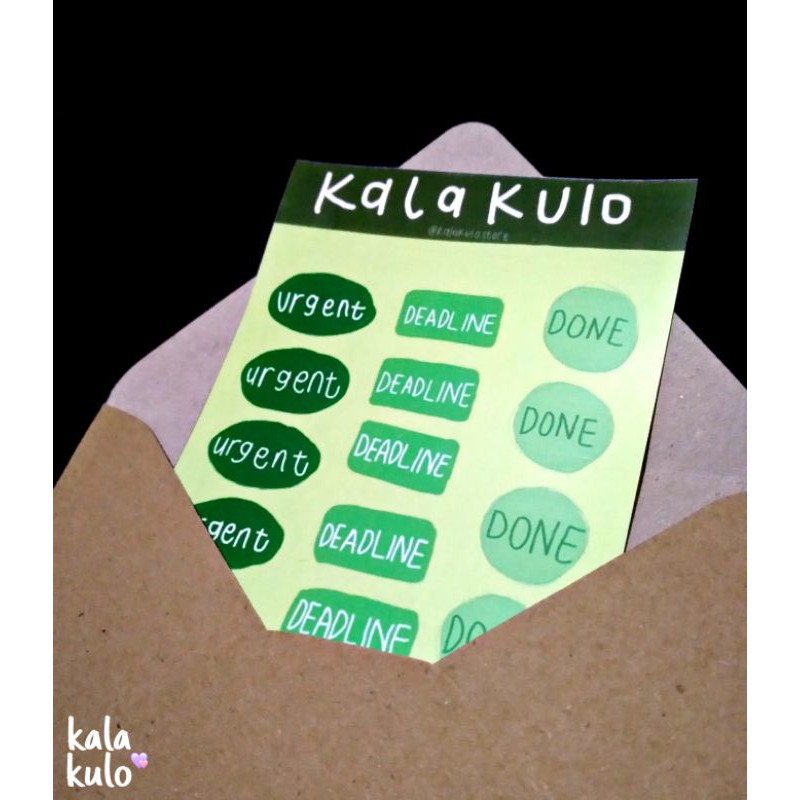 

Sticker Work Essentials by kala kulo