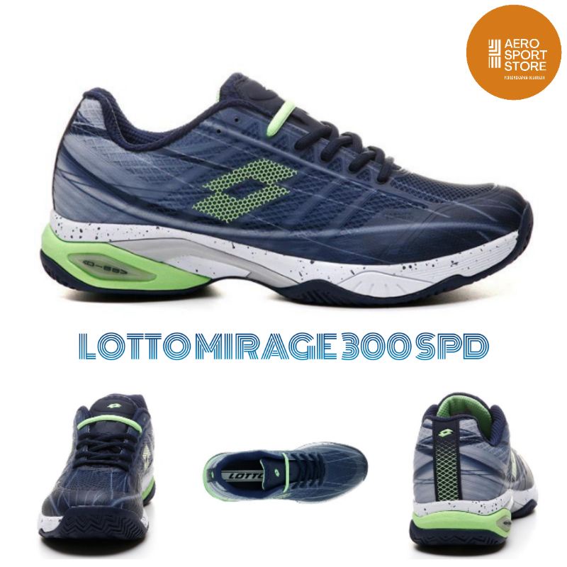 [ SEPATU TENIS LAPANGAN LOTTO MIRAGE 300 SPD ]