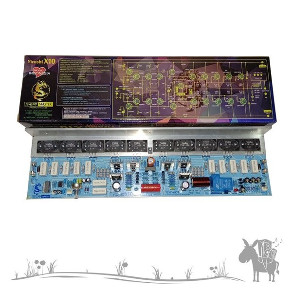 KIT POWER YIROSHI X10 1250W TEF SISTEM