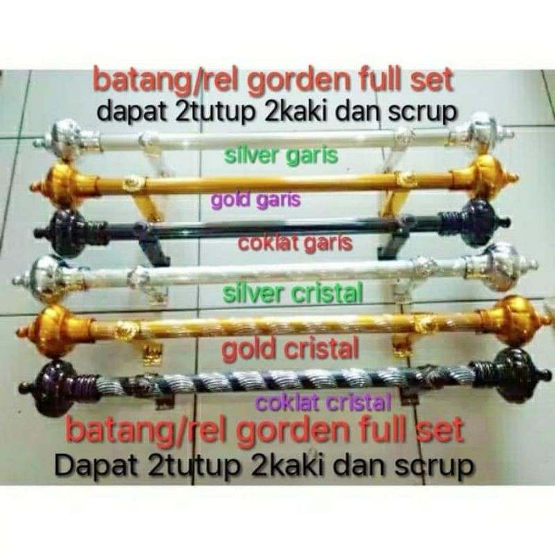 Batang gorden" besi gorden"batang rel gorden" batang rolet gorden