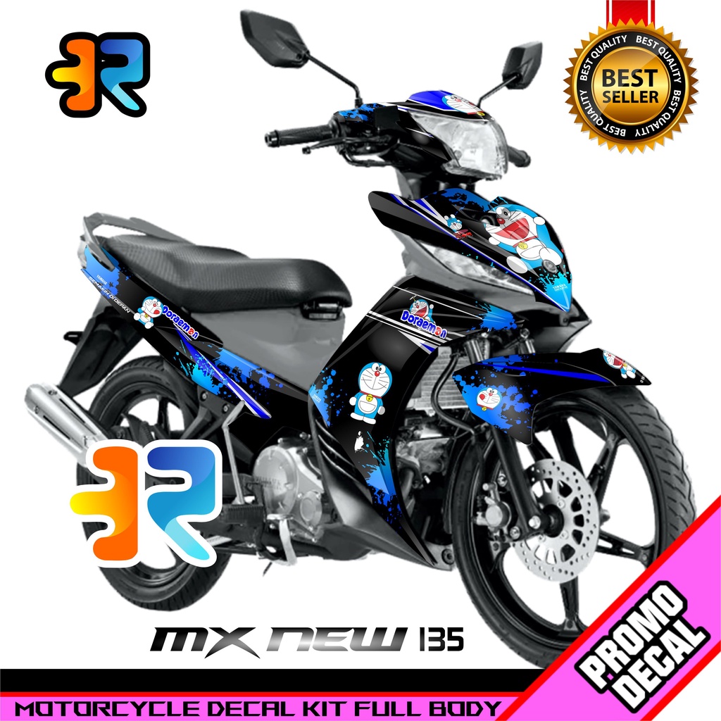 Decal Jupiter Mx New 135 Full Body Doraemon