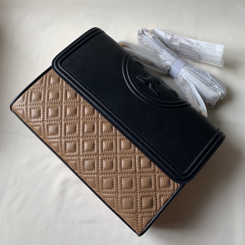 Tory Burch Fleming Convertible Colorblock Shoulder Bag