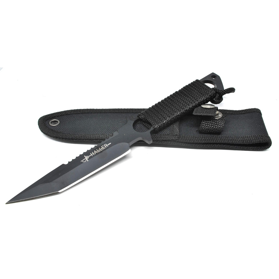 KNIFEZER Haller Pisau Tactical Wild Outdoor Survival Tool