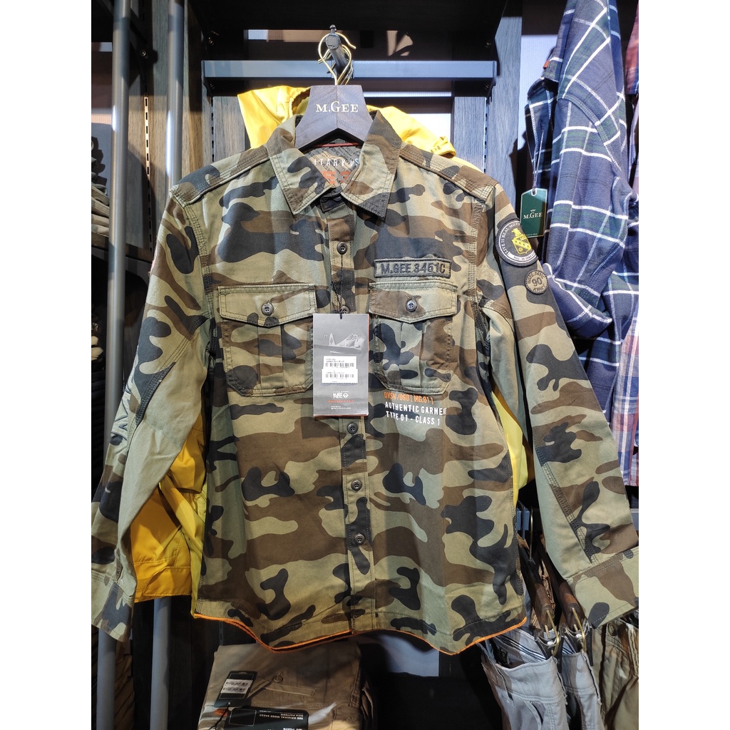 Kemeja outdoor pria M.gee original