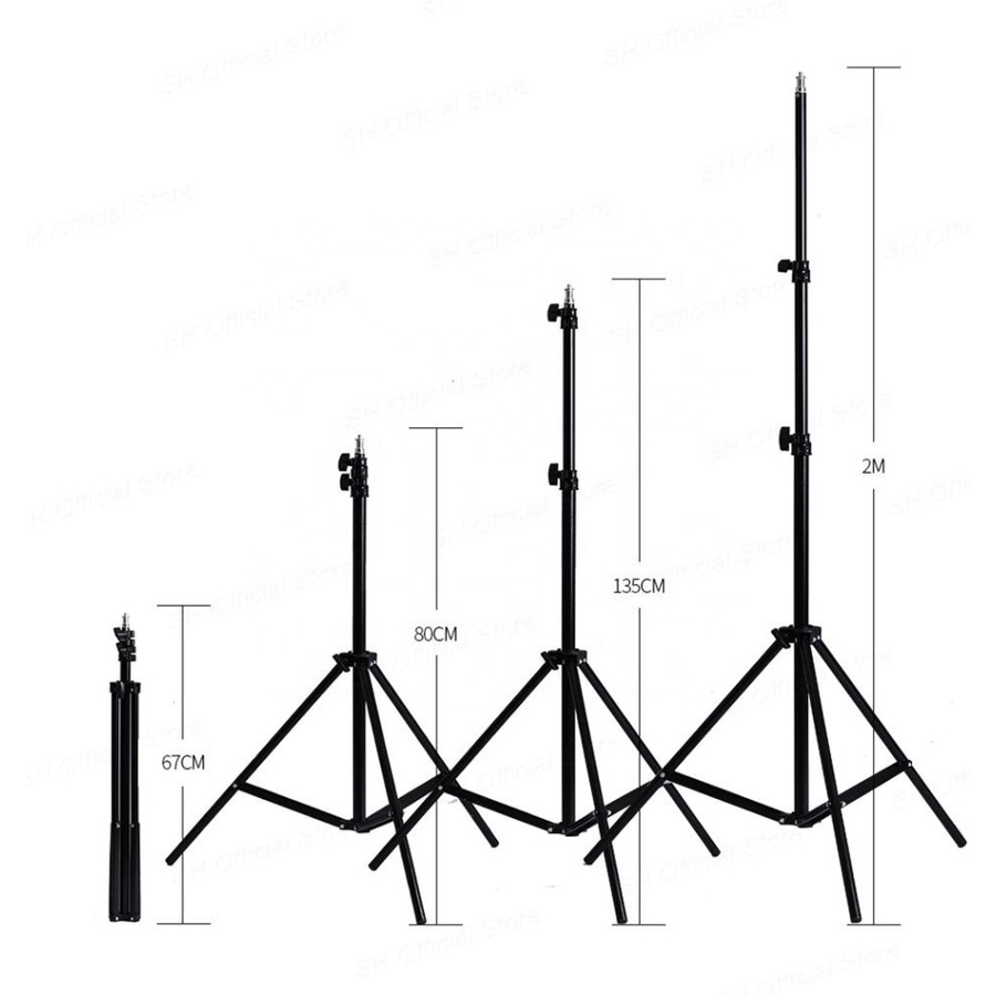 Tripod 2.1m Hp Stand 2.1 Meter Stand Holder Phone Holder non holder tripod handphone kamera