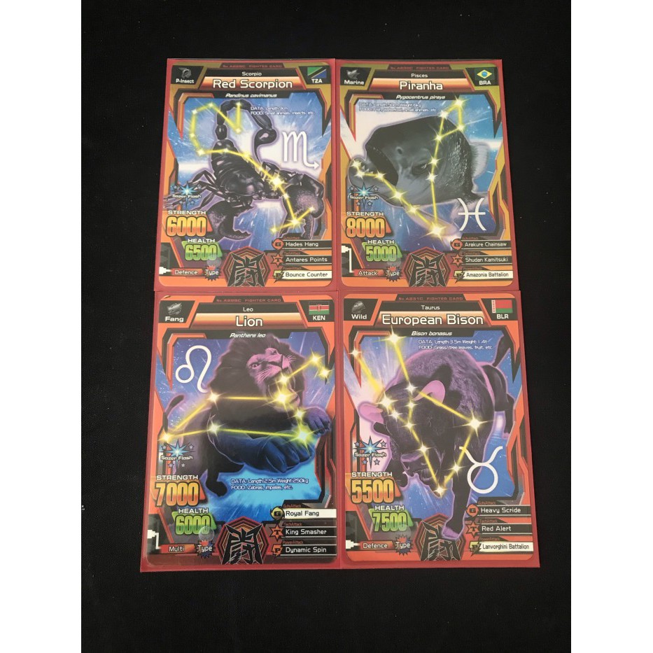Kartu Strong Animal Kaiser Maximum Zodiac Collection (Harga Per Kartu) - Random