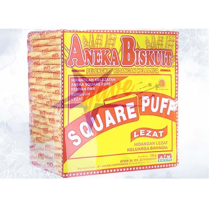 

AIM Aneka Square Puff 300g - Twinpack