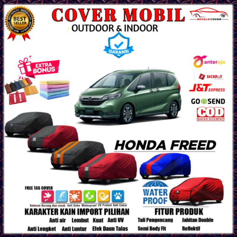 Cover Mobil Sarung Mobil HONDA FREED Body Cover Mantel Mobil Freed