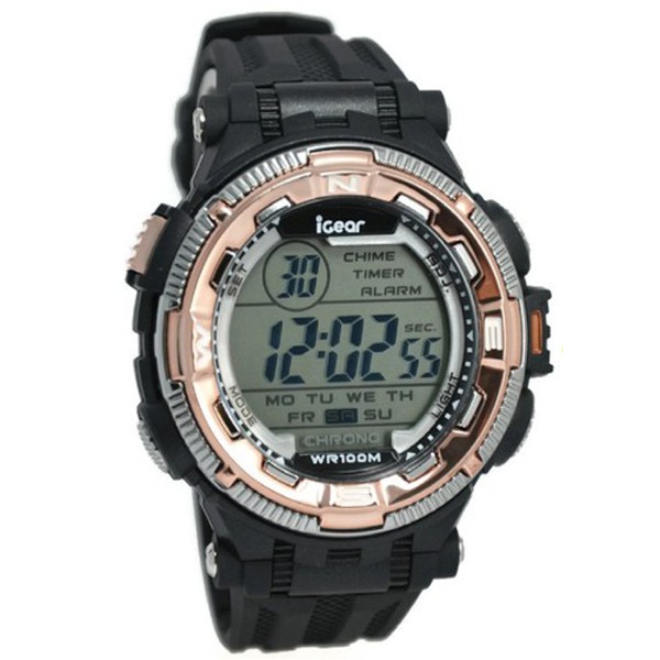 IGEAR I21-1978 - Jam Tangan Pria - Hitam